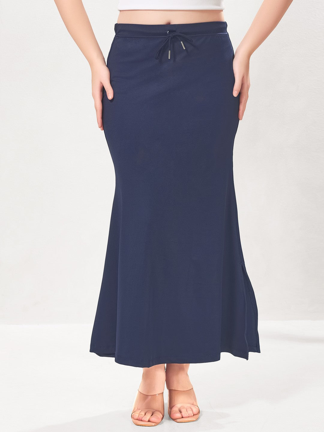 Vamas Heavy Quality Stretchable Mermaid Saree Shapewear – Navy Blue