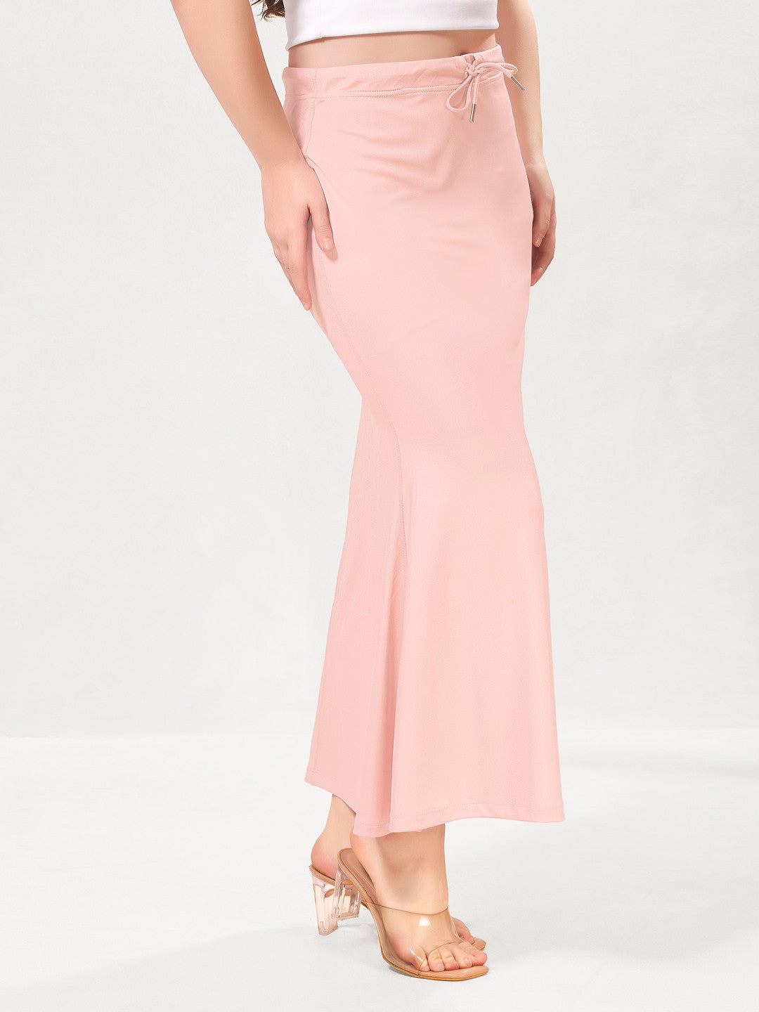 Vamas Heavy Quality Stretchable Mermaid Saree Shapewear – Nude Pink