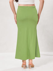 Vamas Heavy Quality Stretchable Mermaid Saree Shapewear – Olive Green