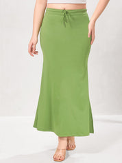 Vamas Heavy Quality Stretchable Mermaid Saree Shapewear – Olive Green