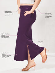 Vamas Heavy Quality Stretchable Mermaid Saree Shapewear – Wine