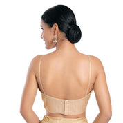 Satin Spegetti Yoke Blouse