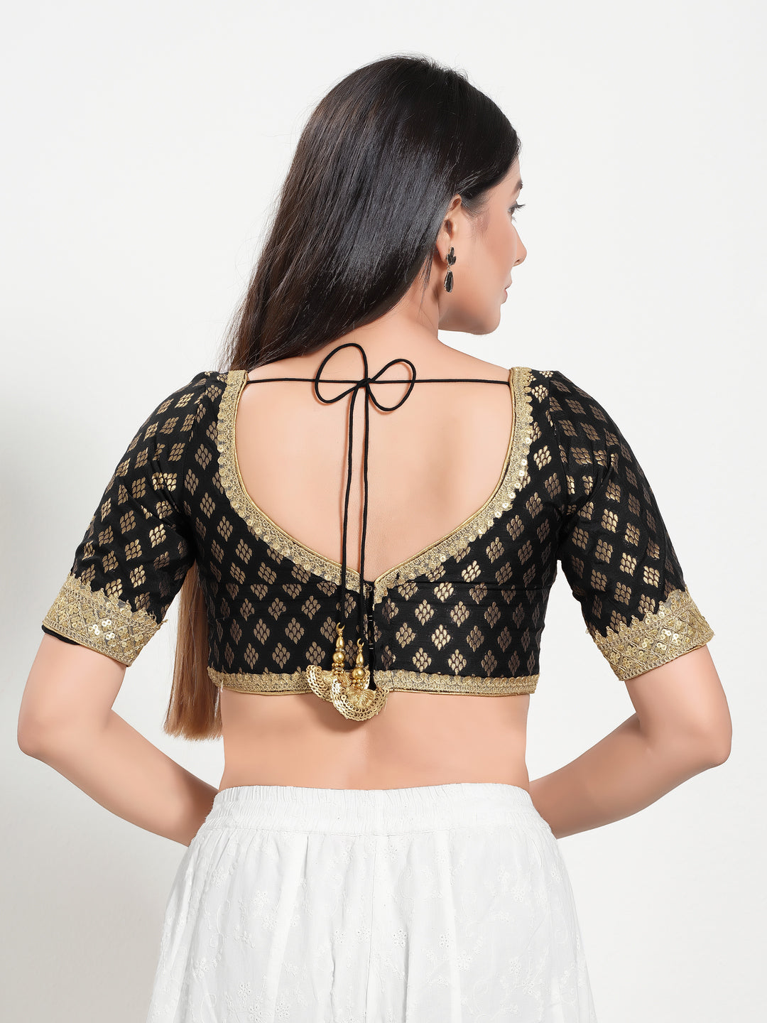 Brocade Lace Blouse