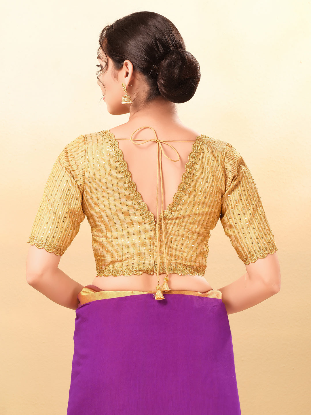 Wedding Special Embroidery Zari Silk Blouse