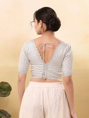 Wedding Special Embroidery Zari Silk Blouse