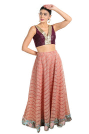 Sequence Lace Sleeveless Blouse