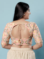 Shifli Printed Paan Neck Blouse