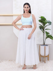 Shifli Round Neck Sleeveless Blouse