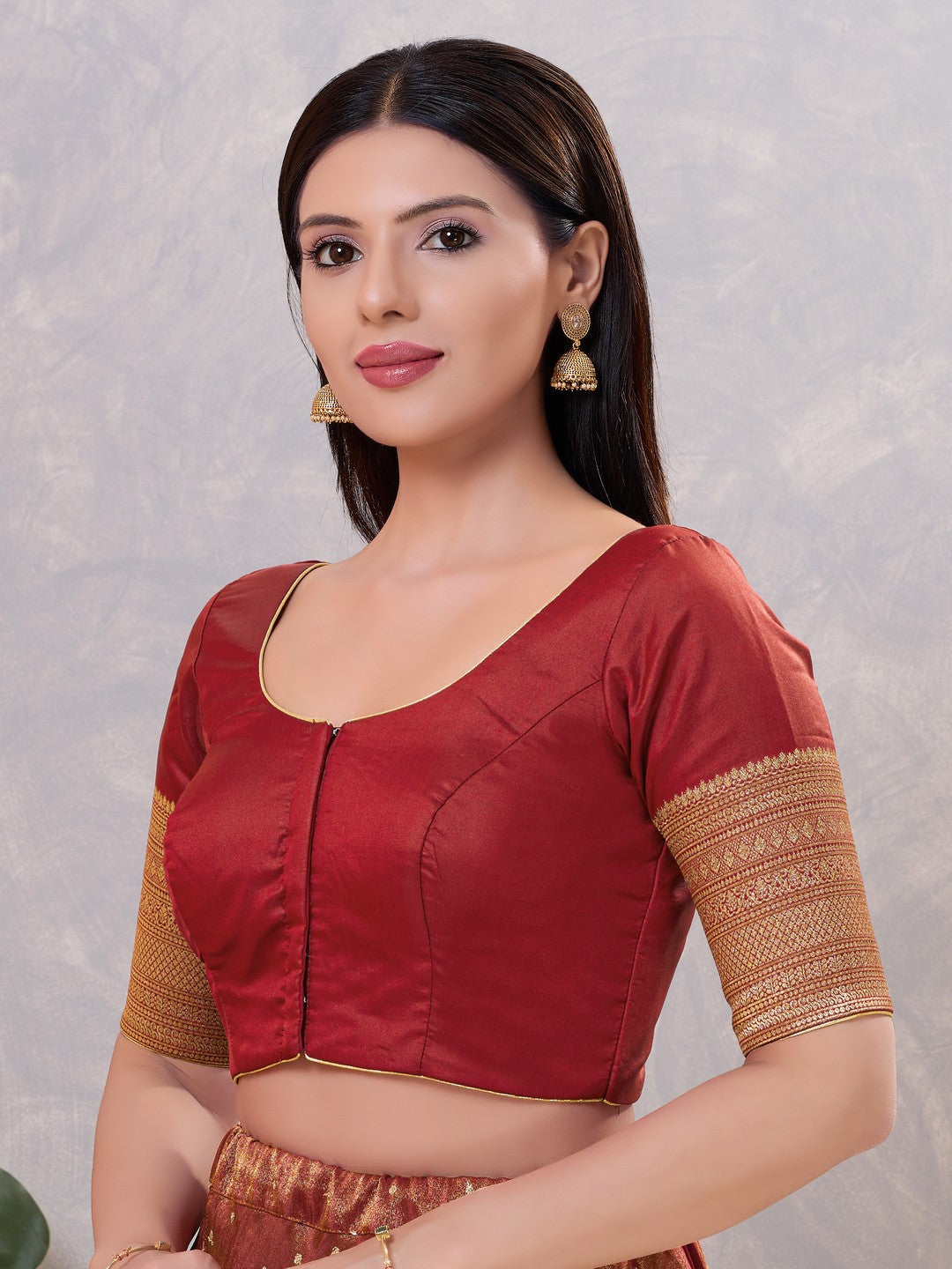 Vamas South Indian Saree Special Border Blouse