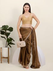 Dupion Silk Plain Spegetti Blouse