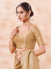 Masaba Inspired Plain Silk Blouse
