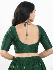Masaba Inspired Zari Silk Butti Blouse