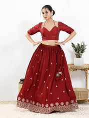Masaba Inspired Zari Silk Butti Blouse