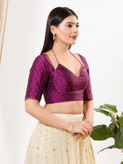 Masaba Inspired Zari Silk Butti Blouse