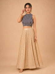Crocheo Zigzag Collar Blouse