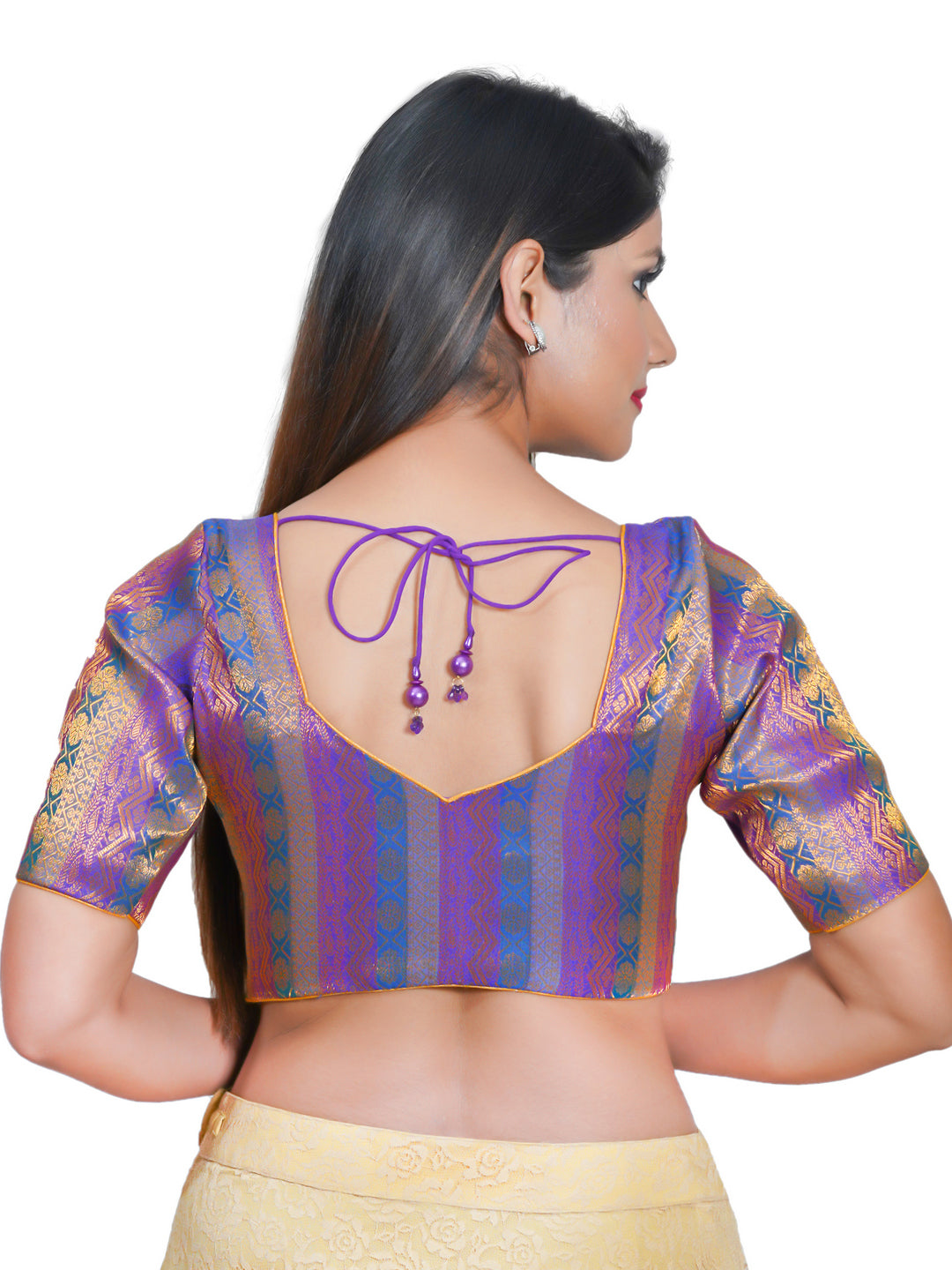 Vamas Banarasi Multi Brocade Blouse