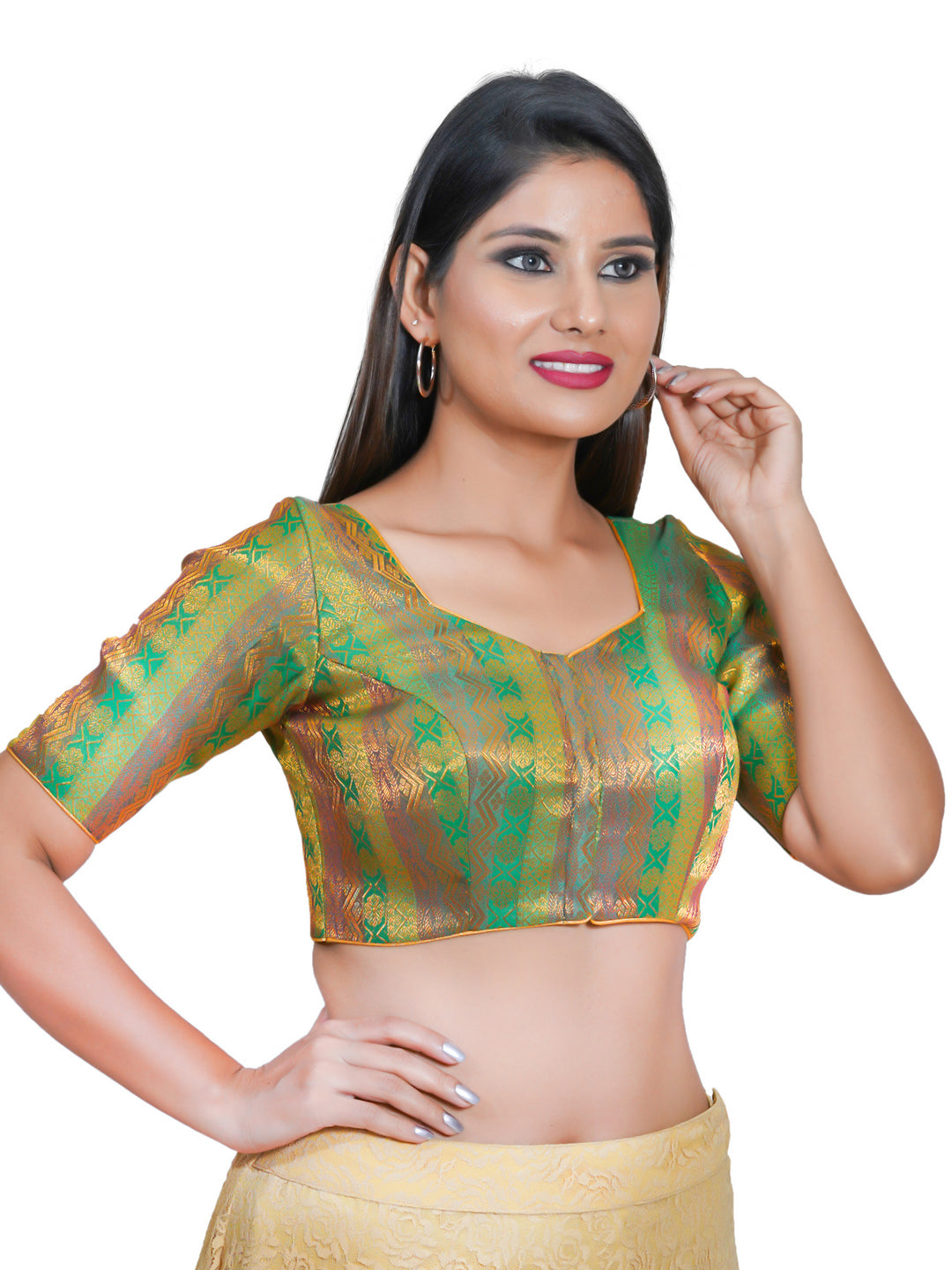 Vamas Banarasi Multi Brocade Blouse