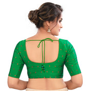 Vamas Mina Butti Silk Round Neck Blouse