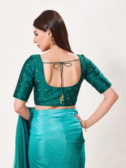 Vamas Mina Butti Silk Round Neck Blouse