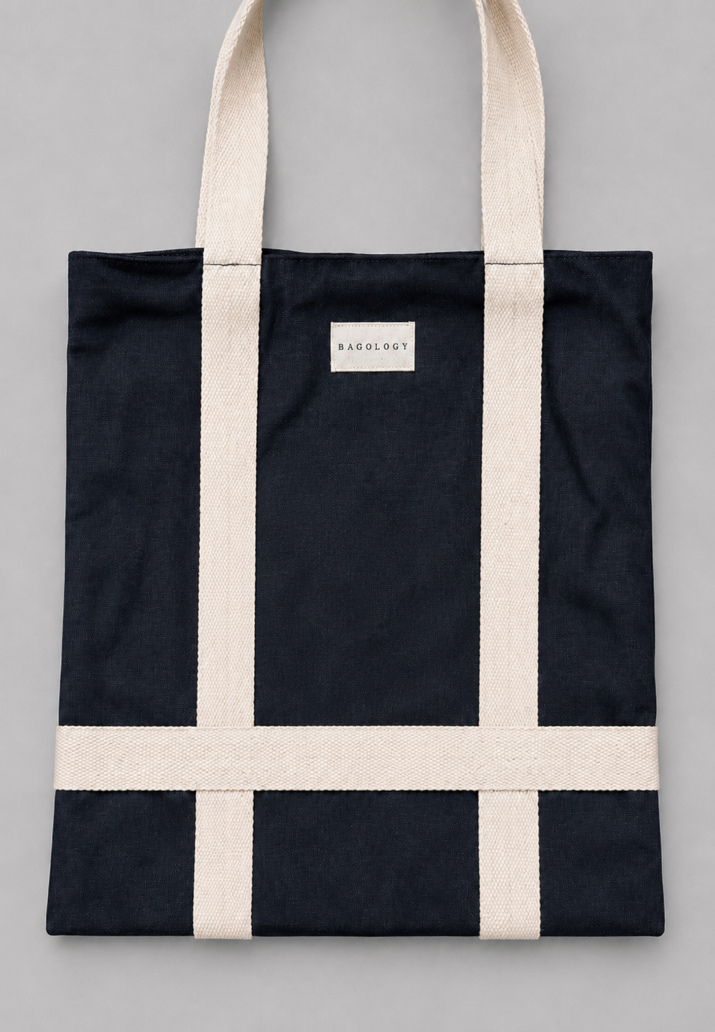 Bagology Black Hat Carry Tote