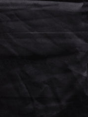 Vervee Couture Black Gold Checked Silk Blend Saree | EKA