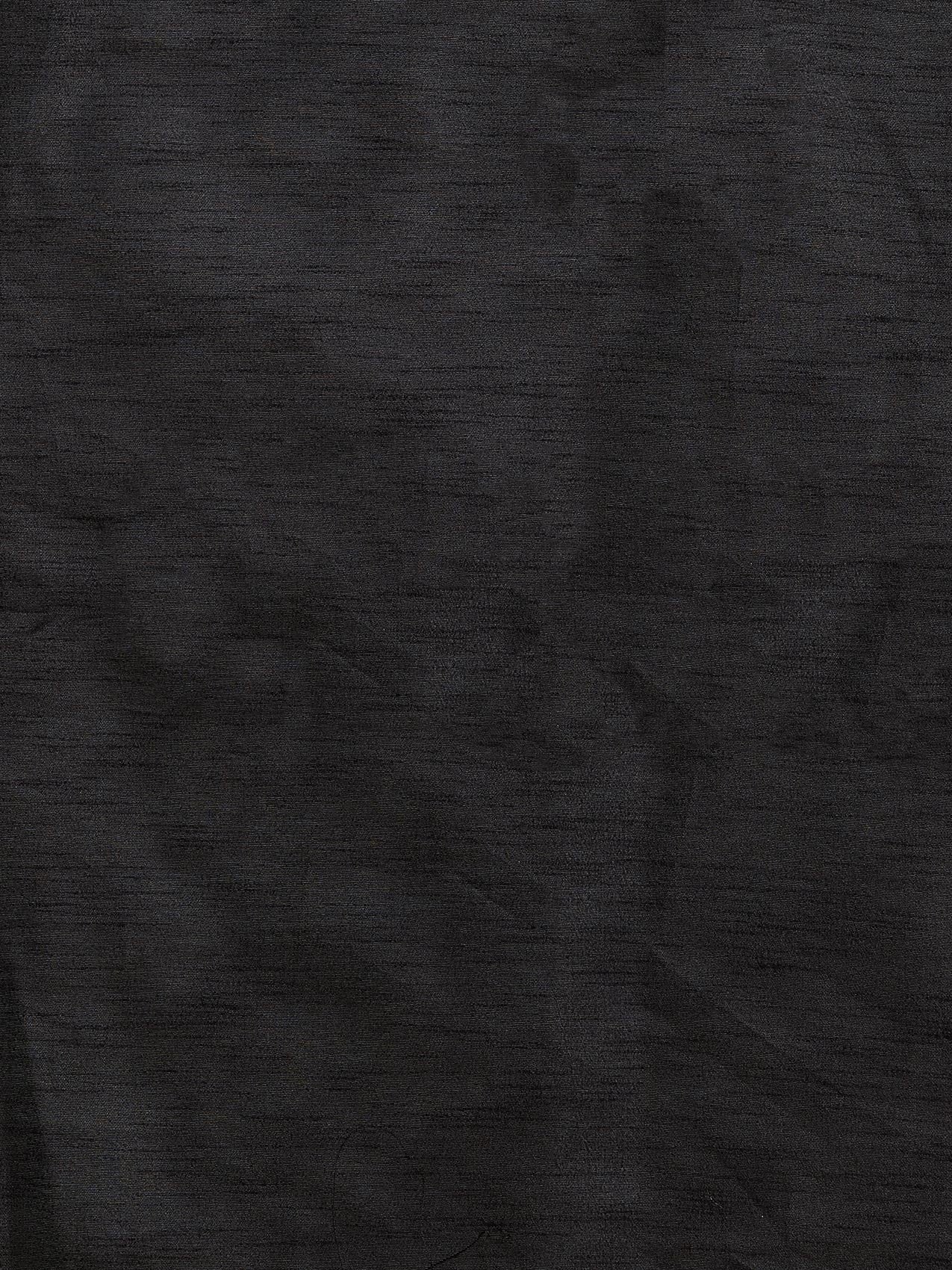 Vervee Couture Black Embellished Poly Georgette Saree with Zari Border | EKA