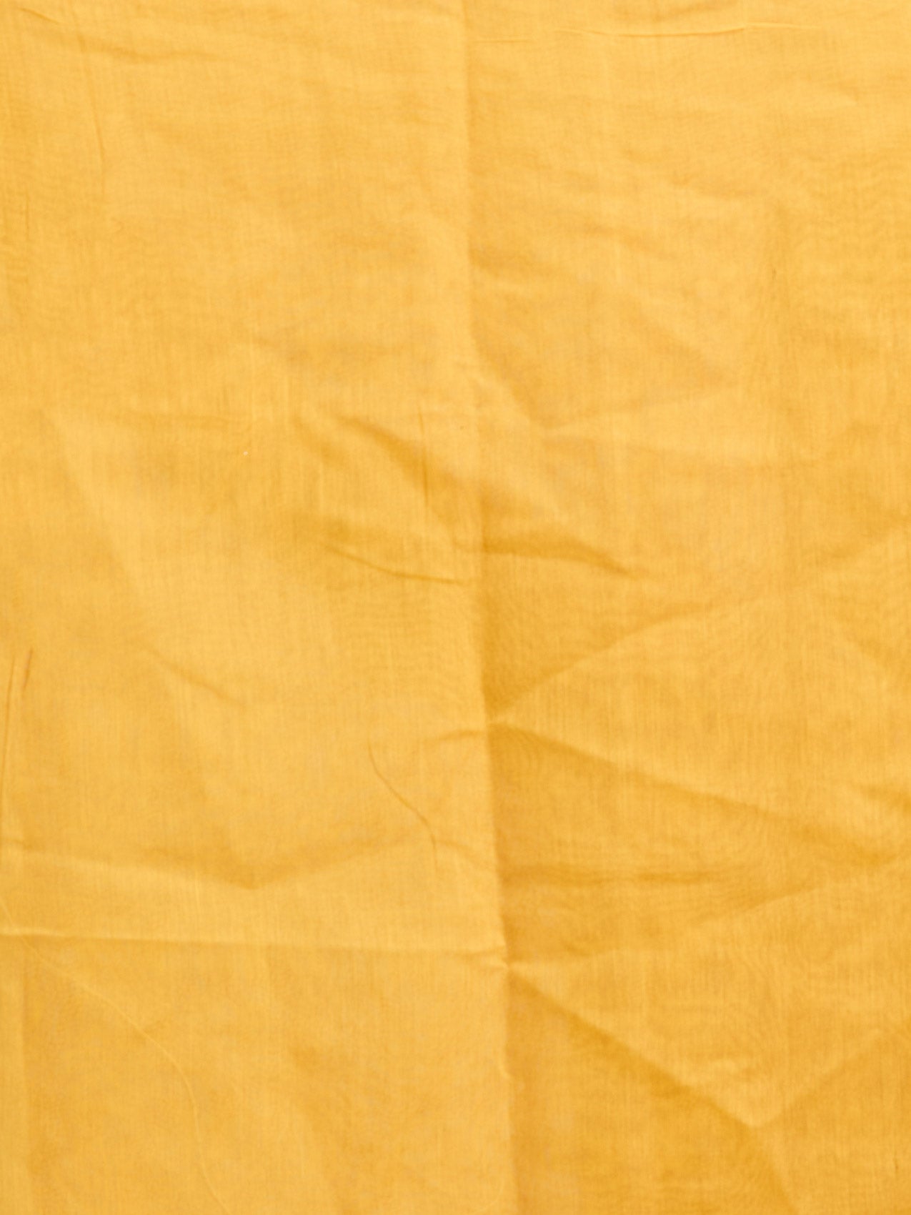 Vervee Couture Yellow Printed Silk Blend Saree with Ethnic Motif Border | EKA