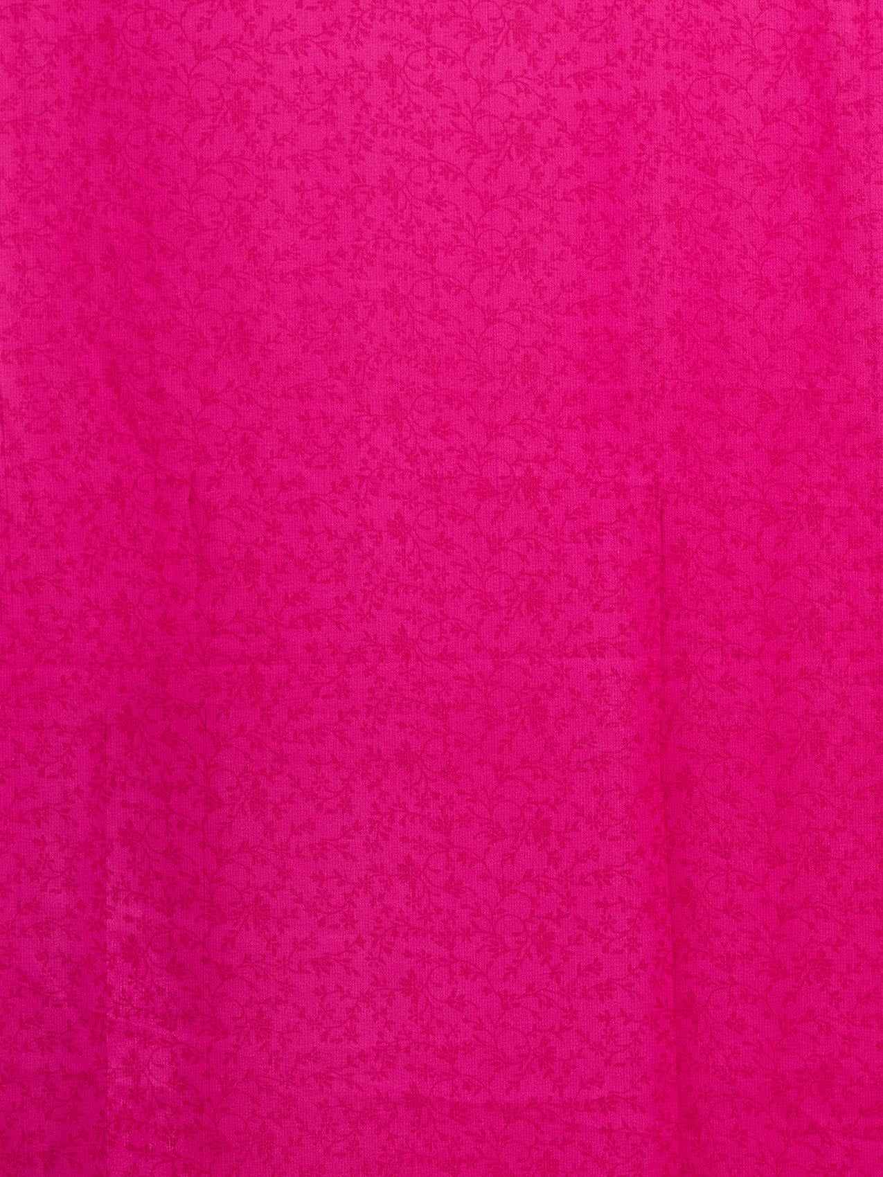 Vervee Couture Pink White Floral Printed Poly Georgette Saree | EKA