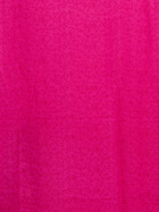 Vervee Couture Pink White Floral Printed Poly Georgette Saree | EKA