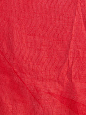 Vervee Couture Red Pure Net Embellished Saree | EKA