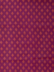 Vervee Couture Magenta Orange Printed Poly Georgette Saree | EKA