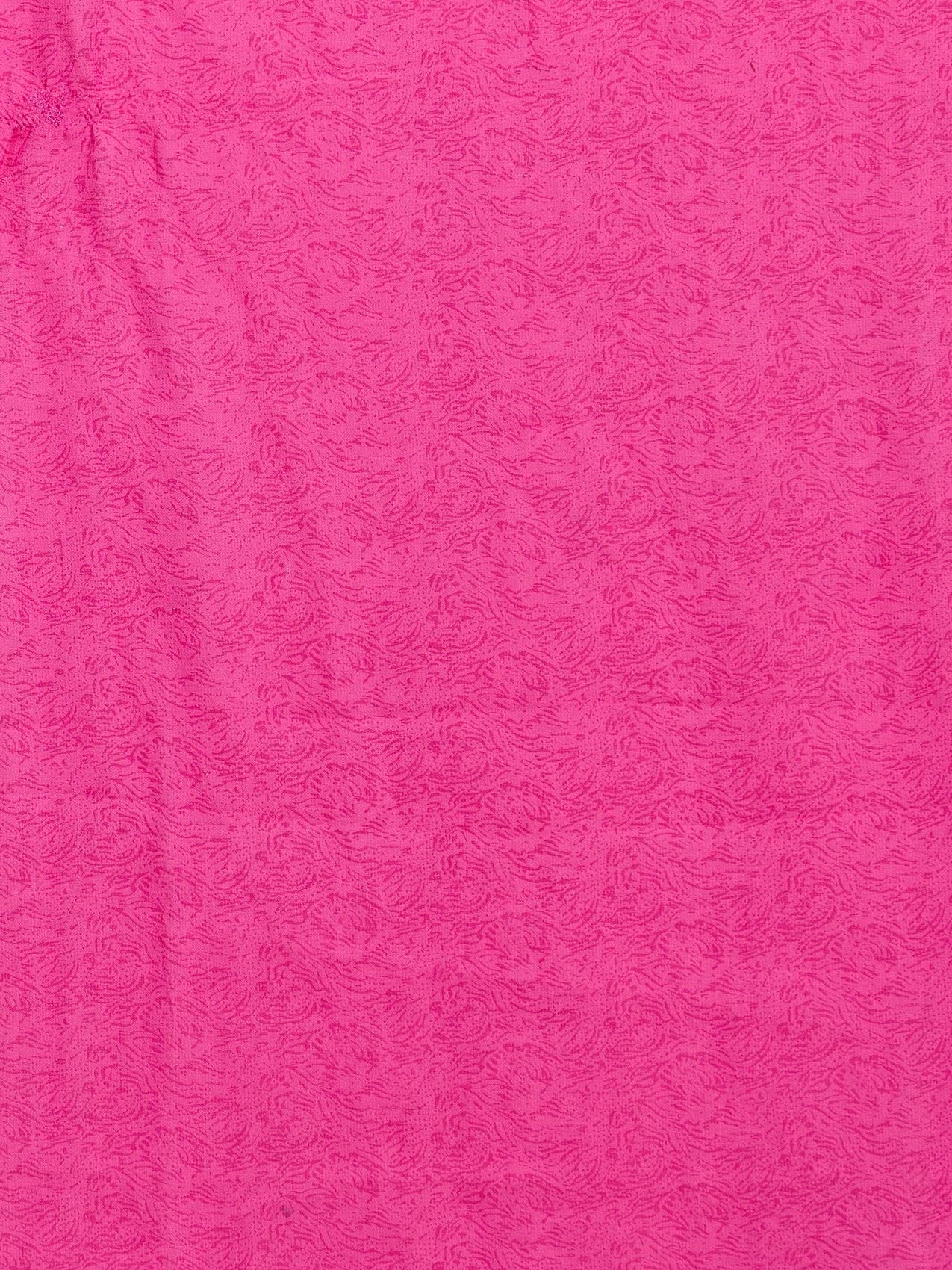 Vervee Couture Pink Floral Printed Poly Georgette Saree | EKA