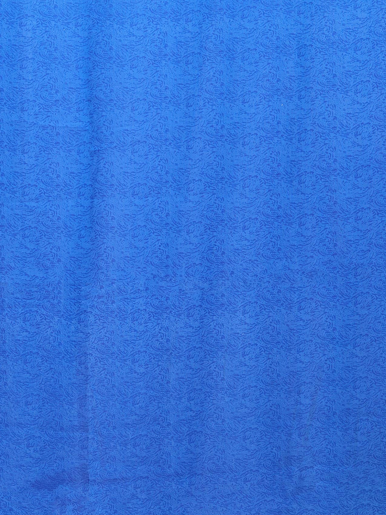 Vervee Couture Blue Abstract Printed Poly Georgette Saree | EKA