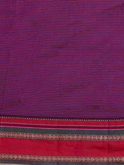Vervee Couture Plum Pink Woven Silk Blend Saree | EKA
