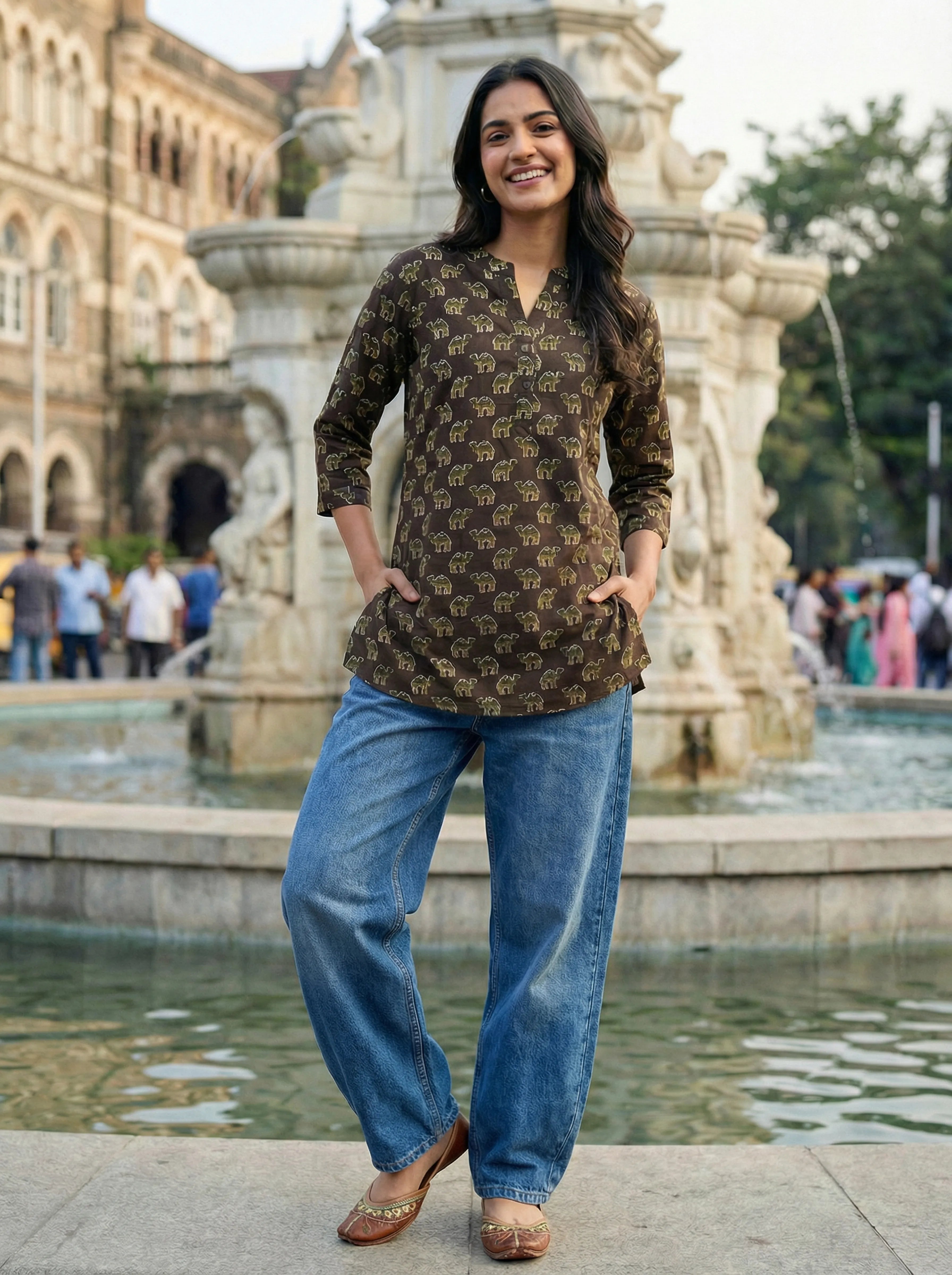 short kurti for women shop online kaftanize india