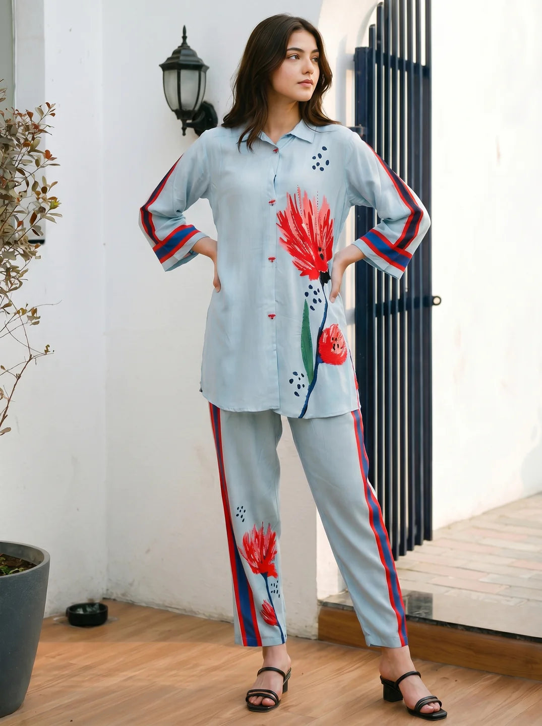 plus size co-ord set for women Kaftanize comfortable fit