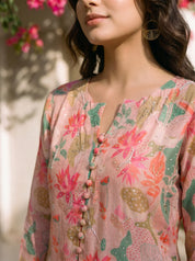 Aster Printed Muslin Co-Ord Set